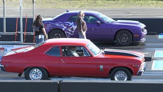 New vs Old Muscle Cars Drag Racing [upl. by Claiborn]