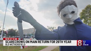 Scarecrows on Main returns to Wethersfield [upl. by Eillor]