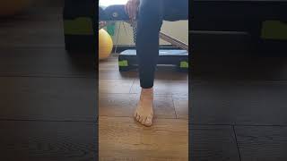 Seated Heel Raise with Quarter Cue [upl. by Tressa]