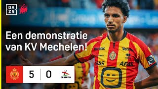 Een tienkoppig OH Leuven staat machteloos tegenover KV Mechelen 👊🟡🔴 [upl. by Rizan]