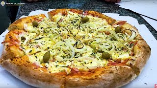 🔥PIZZA COM MASSA POBRE E BORDA DE AR FALSA  AULA 1 [upl. by Ymmaj]