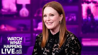 Julianne Moore’s First Celebrity Crush Was Robert Redford  WWHL [upl. by Lune]