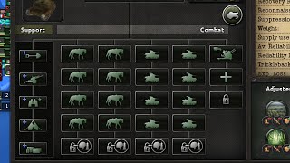 HoI4 Best Division Templates 2024  heavy artillery with coordinated fire [upl. by Illil]