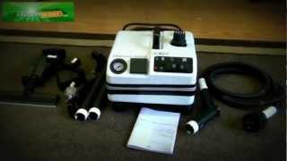 Vapor Clean Unilux 3000 Professional Commercial Vapor Steam Cleaner Review Unboxing [upl. by Enirac652]