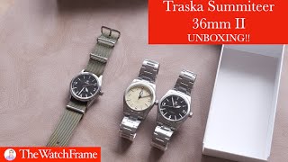 Unboxing two New 2023 Traska Summiteer 36mm [upl. by Gish30]