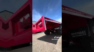 Brand New McCauley Bale Trailers 😍 trailer farming agriculture tractor fyp trending shorts [upl. by Mike]