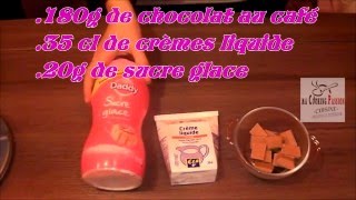 Crème Dessert au Café façon Liégeois Trés Facile Moins de 10min [upl. by Armmat135]