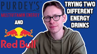 Red Bull vs Purdeys Energy  Review  👊🏻 Mixed Feelings 🏃🏻 [upl. by Goldin]