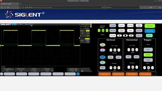 SIGLENT SDS1104XE web interface [upl. by Lounge65]