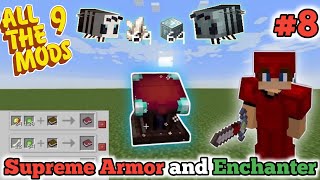 Supremium Armor  All The Mods 9  Minecraft  EP08 [upl. by Melda]