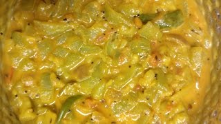 Peerkangai Poriyal in TamilRidge Gourd curryHow to make Peerkangai poriyalபீர்க்கங்காய் பொறியல் [upl. by Anirahc]