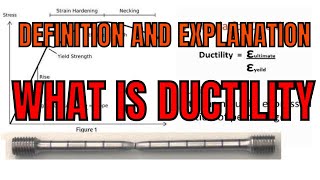 What is Ductility Definition and formula [upl. by Salomon190]