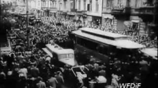 Manifestacja ludności Warszawy  3 września 1939 [upl. by Dric]