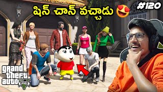 Shinchan In GTA 5  Youngsters Real Life Mods  In Telugu  120  THE COSMIC BOY [upl. by Aehsat158]