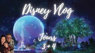 Walt Disney World Vlog  Jours 3 amp 4  Epcot amp Animal Kingdom [upl. by Anawait368]