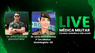 MÉDICA MILITAR  CARREIRA TRABALHO E VIDA SOCIAL Médica exército marina e aeronáutica [upl. by Lefton]