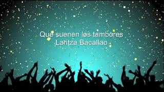 Laritza Bacallao  Que suenen los tambores Karaoke [upl. by Aninotna641]