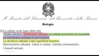 2 La cellula coma base della vita per i test di ammissione [upl. by Ettennyl376]