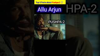 Top 5 Facts about Pushpa2 😱 new south indian movies dubbed in hindi 2023 full shorts [upl. by Carr]