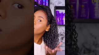 Curly hair routine for defined 3B 3c hair 👩🏽‍🦱 [upl. by Assirhc]