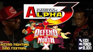 Street Fighter Alpha 3 at Defend The North X  DTN 2024 [upl. by Brandt696]