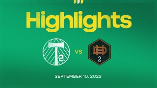 HIGHLIGHTS  Timbers2 vs Houston Dynamo 2  September 10 2023 [upl. by Trutko]