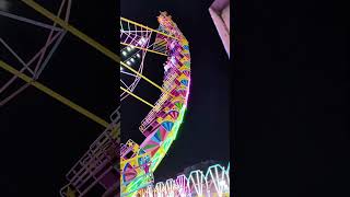 Theme park night trending viralvideo ytshorts fun themepark subscribe rides gadgets food V [upl. by Aynot]