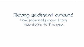 Earth Science Moving sediments [upl. by Nylyrehc52]