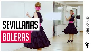 Cómo se baila una copla de Sevillanas Boleras [upl. by Nhguavaj599]