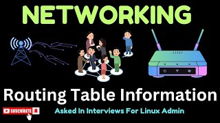 Routing Table Explained  What Is Routing Table Explained Step by Step SN Linux [upl. by Hadwyn480]