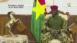 Entretien avec le Chef de lEtat le Capitaine Ibrahim TRAORE accordé à la chaine CBC dAzerbaïdjan [upl. by Callahan]