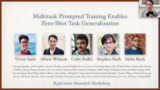 ICLR 2022 Spotlight T0 Multitask Prompted Training Enables ZeroShot Task Generalization [upl. by Mossman]