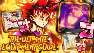 Dragon Ball Legends THE ULTIMATE EQUIPMENT GUIDE FOR ALL PLAYERS LEARN EQUIPMENT 101 TODAY [upl. by Aetnahs]