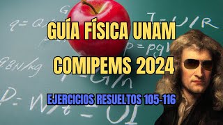 GUÍA FÍSICA COMIPEMS 2024 EJERCICIOS RESUELTOS [upl. by Arait]