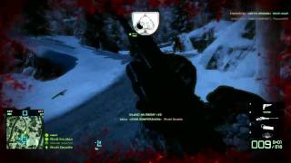 Battlefield Bad Company 2  quotFearless Sniperquot Frag Movie by xaero 3 [upl. by Orpha]