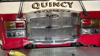 Quincy ma fire department engine 11 tour [upl. by Anitsej338]