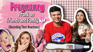 I am Pregnant  Prank on Friends and Family  Tanshi Vlogs [upl. by Chastain]