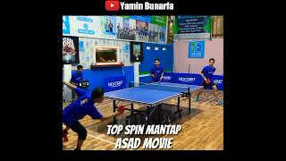 TOP SPIN MANTAP DARI ASAD MOVIE [upl. by Amjan]