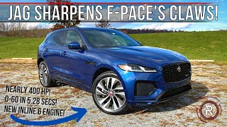 The 2022 Jaguar FPace P400 RDynamic S Is A More Focused Sports SUV [upl. by Alix607]