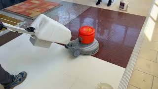 How to Polish Granite Floor Tiles [upl. by Akinirt]