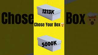 Chose☹ 1213k🥵 VS 5000k😎  shorts giftbox viral youtubeshorts [upl. by Nitsirk]