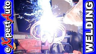 Welding Craftsman Wire Feed Flux Welder Weld [upl. by Biggs522]