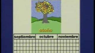 Seasons and months in Spanish [upl. by Farant]