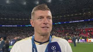 Toni Kroos Last Interview As A Real Madrid Player 💔🥹  LiveScore [upl. by Christiansen436]