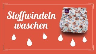 Ist das Waschen von Stoffwindeln einfach [upl. by Nollat]