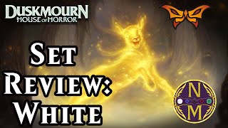 Duskmourn Limited Set Review White  Magic the Gathering [upl. by Salakcin521]