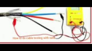 how to do cable test safely in tamil part 2 [upl. by Naga]