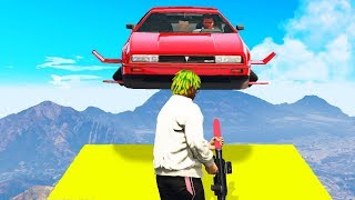 Flying Car Misses Me By 1 Inch GTA 5 [upl. by Puiia]