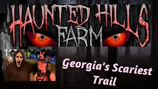 We ESCAPED The Scariest Haunted Trail in Georgia [upl. by Lucie819]