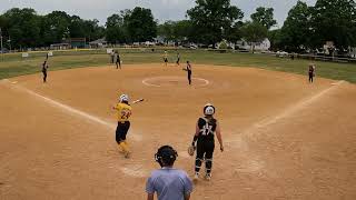 Lackawanna Lightning 18u vs Gloucester City Lady Brawlers 18u 6224 [upl. by Llenna909]